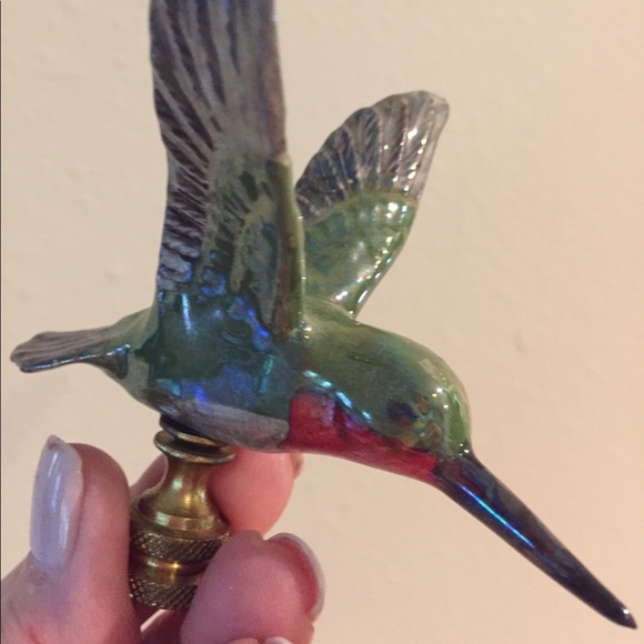 Vintage Other - Hummingbird Lamp Finials Vintage